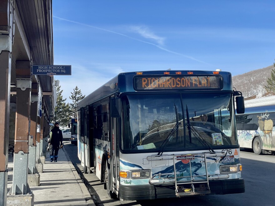 The 6 Silver bus runs from the Richardson Flat park and ride to the Old Town Transit Center.