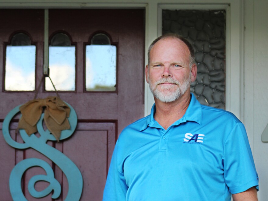 Allen Sale of Lakeland, Fla., is voting for Donald Trump in the upcoming election, though Trump was not his first choice in the primaries.