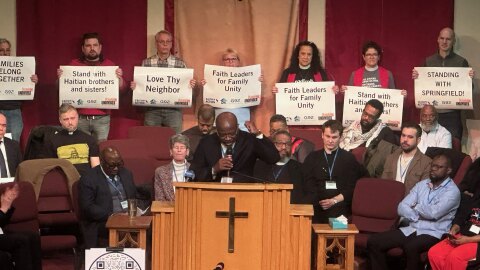 Pastors from across our state along with more than a thousand supporters filled St John Missionary Baptist Church for “Here We Stand," a faith-led rally.