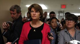 U.S. Sen. Lisa Murkowski (R-Alaska) walks to the U.S. Capitol before all-night voting July 27, 2017 in Washington. (Justin Sullivan/Getty Images)