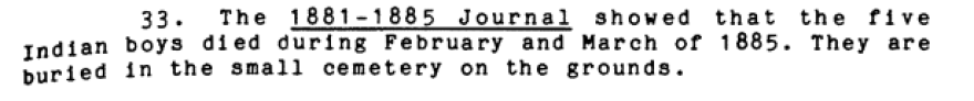 Citations from a 1988 dissertation written by a Loyola Chicago student on the history of St. Mary's.