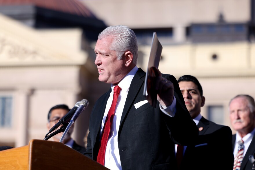 Rep. Michael Carbone at the Arizona Capitol on Jan. 13, 2025.