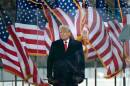 U.S. President Donald Trump arrives to speak to supporters from The Ellipse near the White House on Jan. 6, 2021, in Washington, DC. (Brendan Smialowski/AFP via Getty Images)
