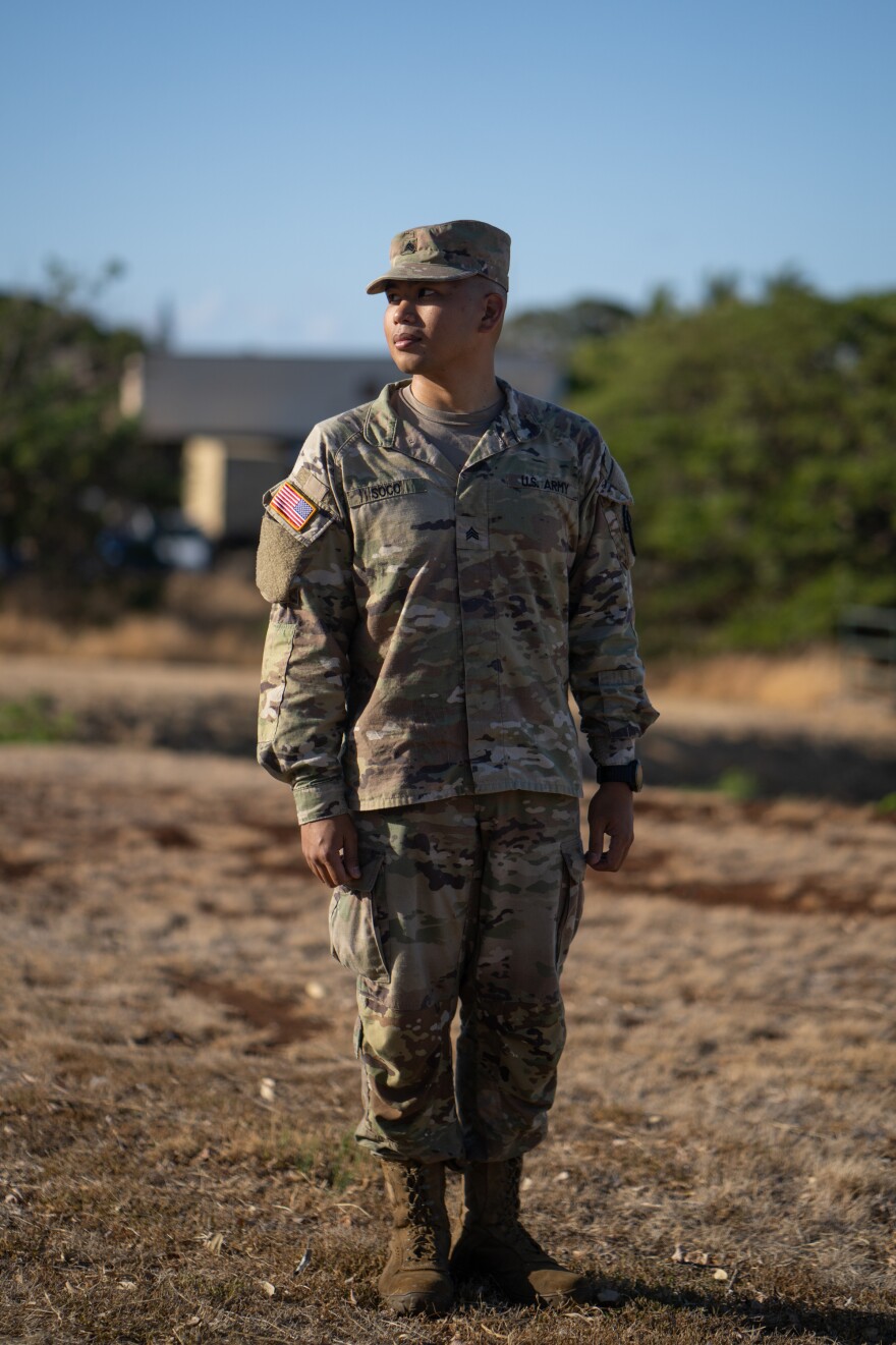 Sgt. Manuel Soco is part of the community of Lahaina, and has been there since the beginning helping with search and rescue efforts after the Lahaina fires.