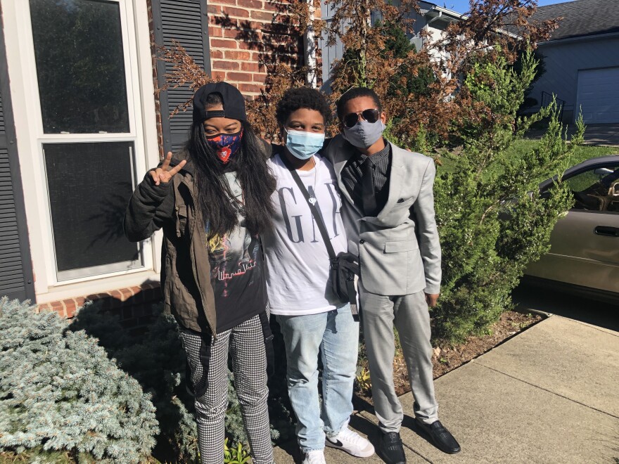 Students Jayus Rasheed (left), Demontez Shepard and Joseph Paige don't think adding back school resource officers is a good idea.