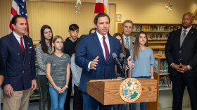 Governor Ron DeSantis speaks