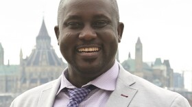 Pius Adesanmi, a Nigerian professor, was one of the victims who died Sunday, March 10, 2019, when an Ehtiopian Airlines jet crashed shortly after takeoff in Ethiopia. (Josh Hotz/Carleton University/AP)