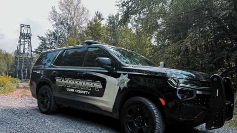 Iron County Sheriff's Office vehicle