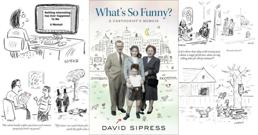 New Yorker cartoonist David Sipress tells another funny story: his life | Jefferson Public Radio New Yorker cartoonist David Sipress tells another funny story: his life | Jefferson Public Radio