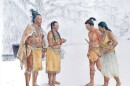 Illustration by artist Bobby C. Martin as part of the Visualizing Indigenous Florida exhibition