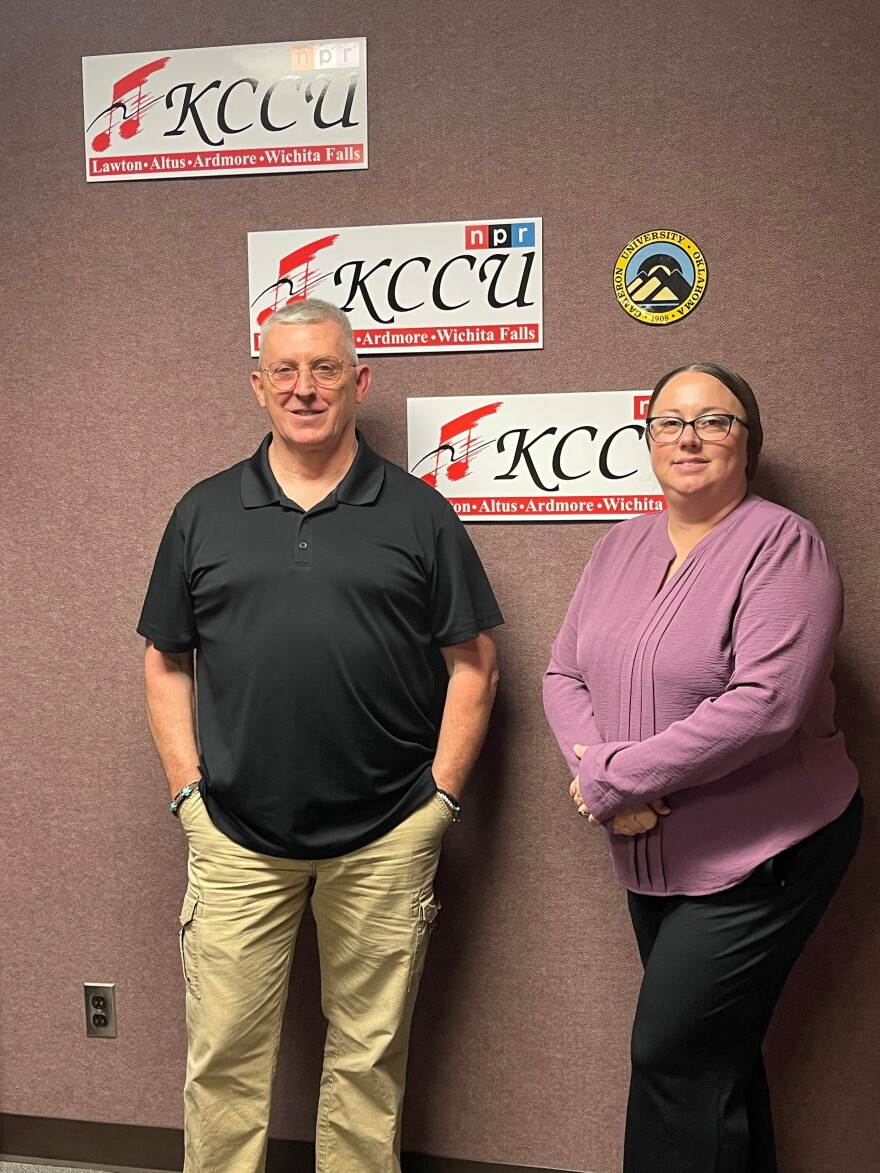 Ret. SFC David Bublitz and Amanda Purser