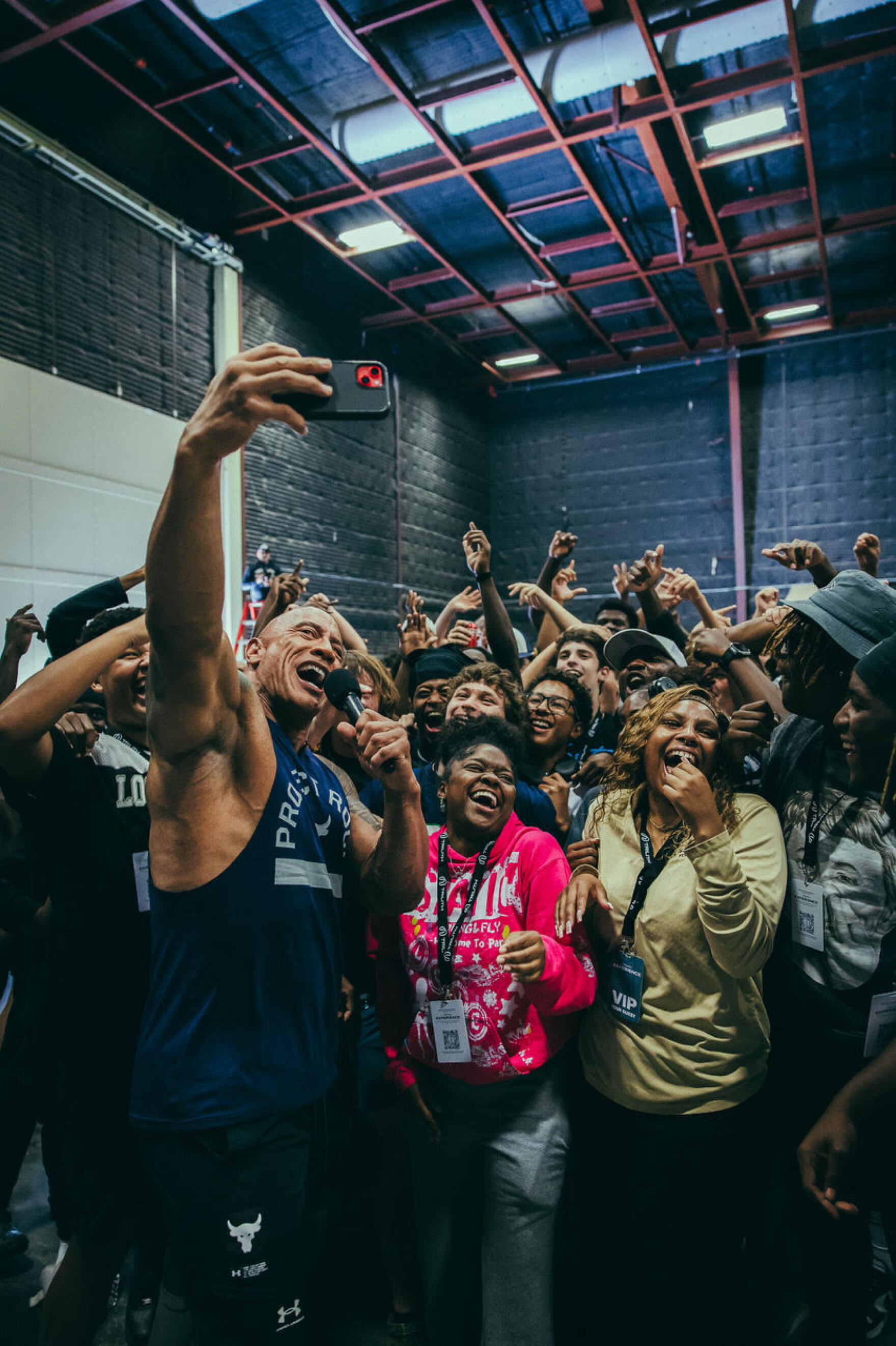 Dwayne "The Rock" Johnson shows support for Apalachee High School in