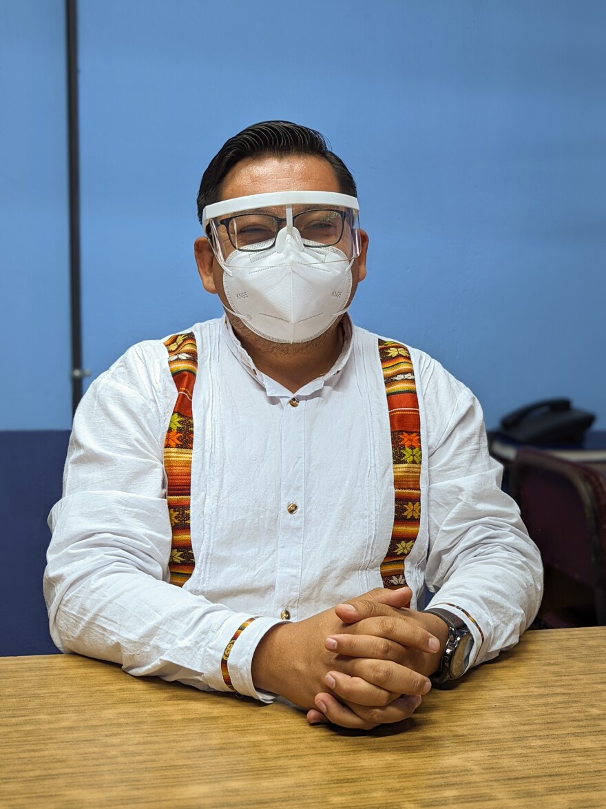 Students "need to interact with their classmates and try to find some kind of normalcy," says Oscar Fernando Lopez Polanco, director of the Hermogenes Gonzalez Mejia school in Guatemala City. His school reopened in mid-February.