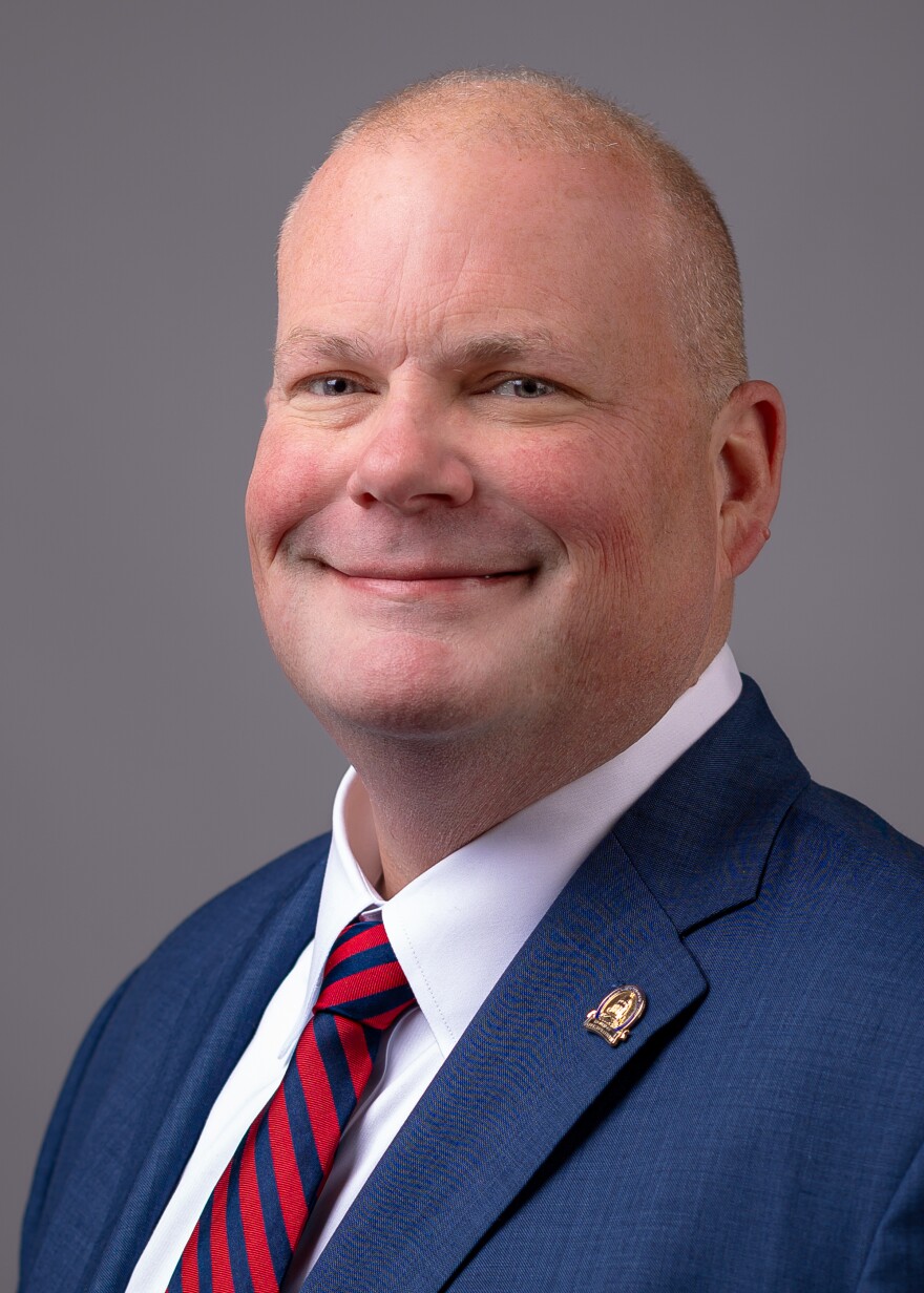 First-year Rep. Chris Lewis from Louisville is sponsoring the bill to require exceptions in local indoor smoke-free laws for cigar bars.
