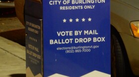 Burlington, Vermont mail-in ballot drop box