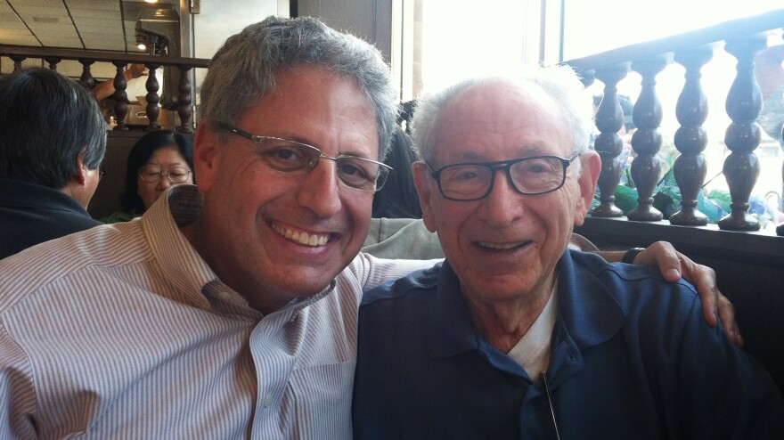 Gary Knell with his father, David.