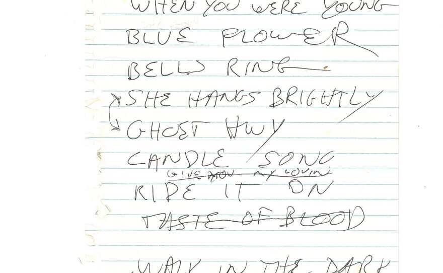 Mazzy Star at Greenstreet's (Columbia, SC), 1990.