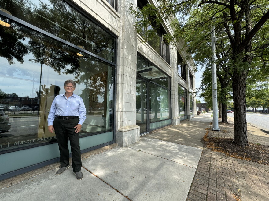 Grafton Nunes, the new executive director of the Cleveland Artists Foundation, led the organization’s recent move to a new home at 2731 Prospect Ave. on Cleveland’s East Side.