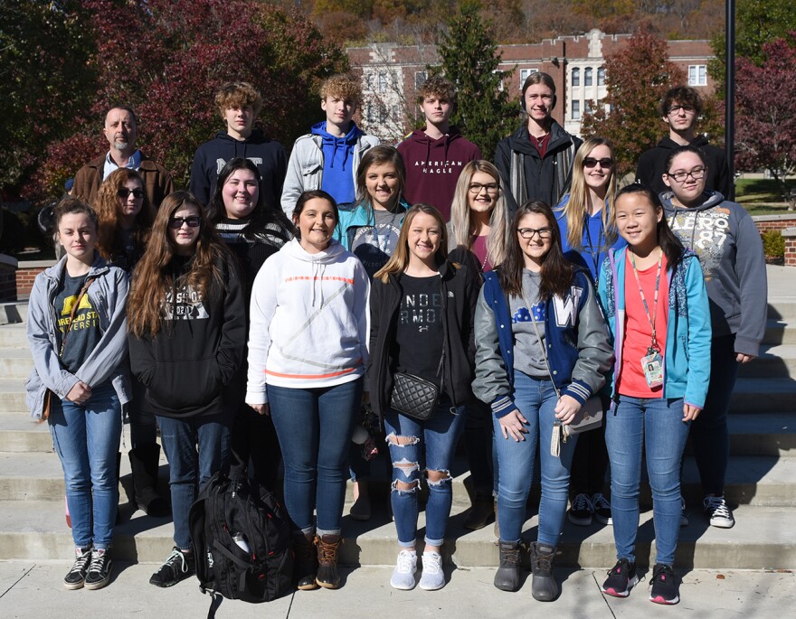 Wolfe County High School Eagle Scholars visit Morehead State