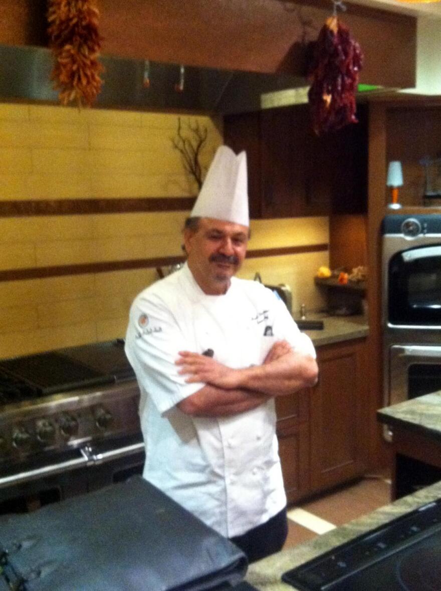Masood Shirmohammadi in his Innovation Kitchen.