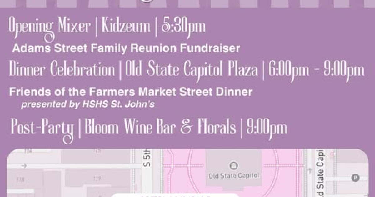 Friends Market Springfield The Downtown Springfield Inc. Friends of the Farmers Market Street ...