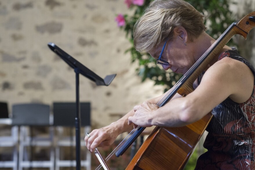 Concordia Chamber Players founder and cellist Michelle Djokic