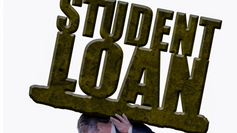 Illustration: The AP reports that as of Sept. of 2025, 44,000 additional Connecticut residents have defaulted on their loans. Currently 91,000 are in default.