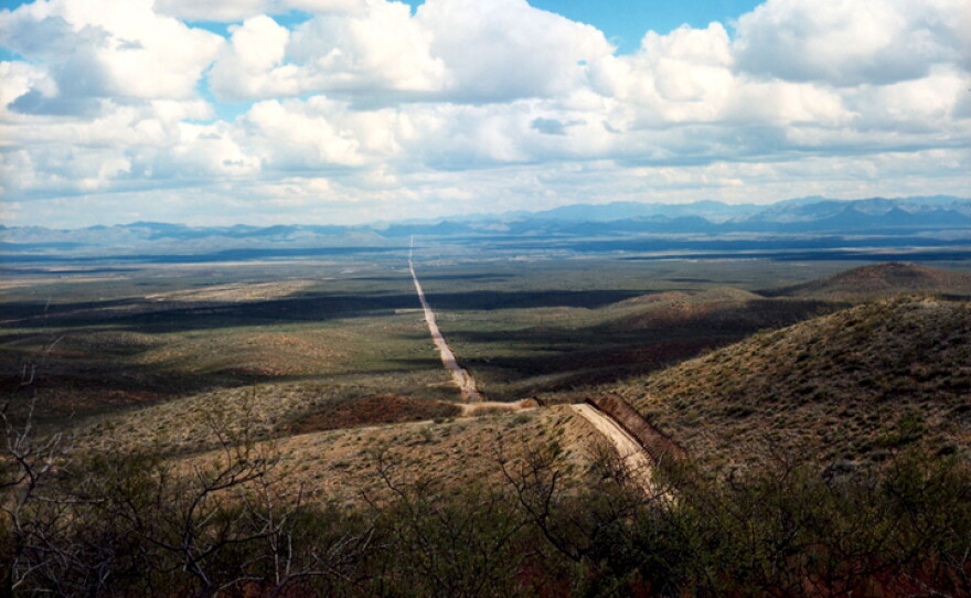 Border road east, Douglas, Ariz., 2010