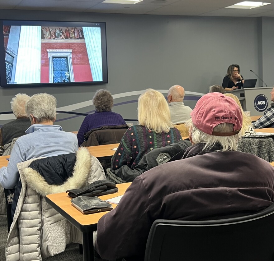 Albany seniors get a tour of Athens through a tour guide virtually via Zoom