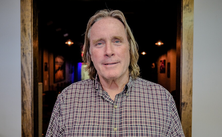 Brent Stockton is one of the creators of the Alley Art Festival put on by Vangarde Arts.