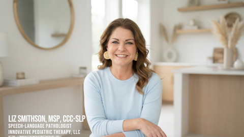 Elizabeth "Liz" Smithson, speech language pathologist with Innovative Pediatric Therapy in Charleston, SC