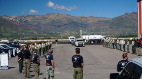 First responders gather to honor late Ryan Cutter.