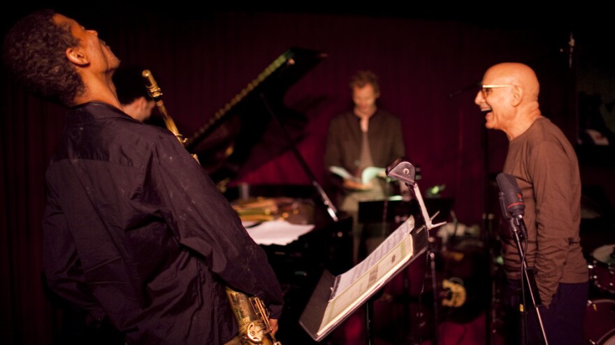 Mark Turner (left) and Paul Motian perform at the Village Vanguard.