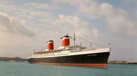 In 1952, the SS United States won the famed Blue Riband, the prize given to the fastest ship to cross the Atlantic. On the record-setting maiden voyage, the ship went so fast some of the paint on the hull was sheared off by the sea.