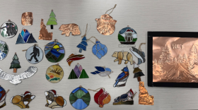 Stained glass ornaments for the Capitol Christmas tree sent to the U.S. Forest Service.
