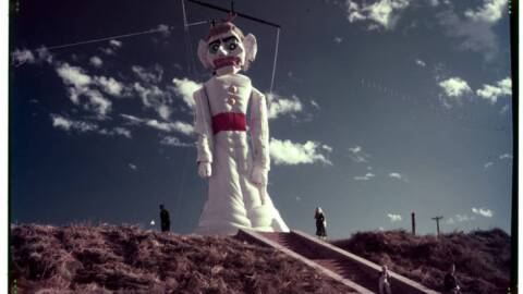 The burning of Zozobra is an annual celebration in Santa Fe.