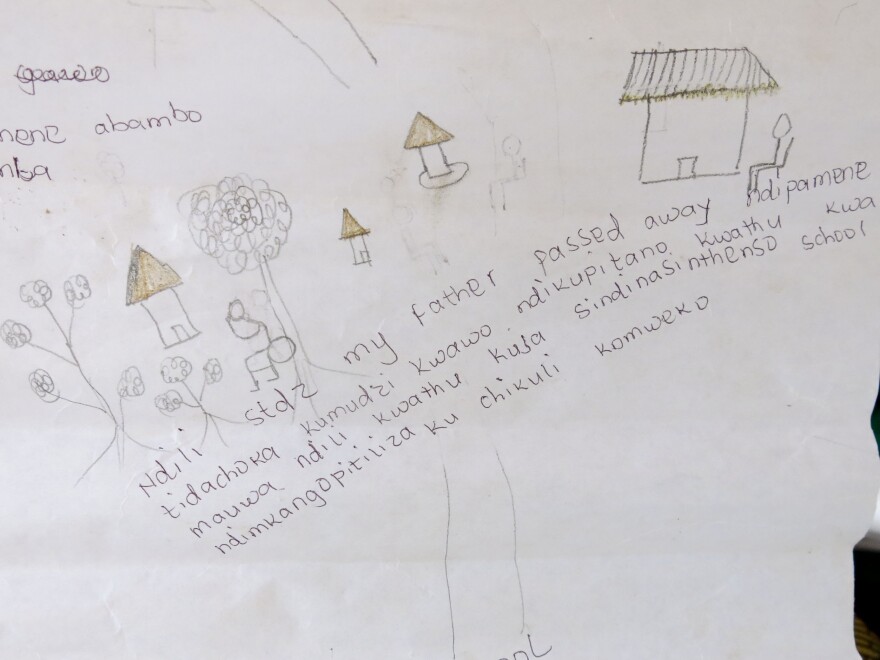 In her life story, 17-year-old Ruth Black describes how her father died while seeking work in South Africa. Black wants to be an accountant when she grows up, and girls club members have pledged to help her achieve her goal.
