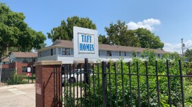 Direna Gardner has lived in apartment 314 at Taft Homes, 231 Hancock St., since Oct. 2019.