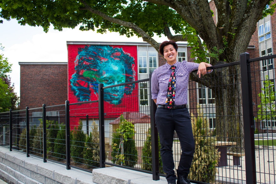 Thu Nguyen won an at-large seat on the Worcester City Council last week and will take on the new role in January, becoming the first openly non-binary person elected in Massachusetts. (Courtesy of Thu Nguyen)