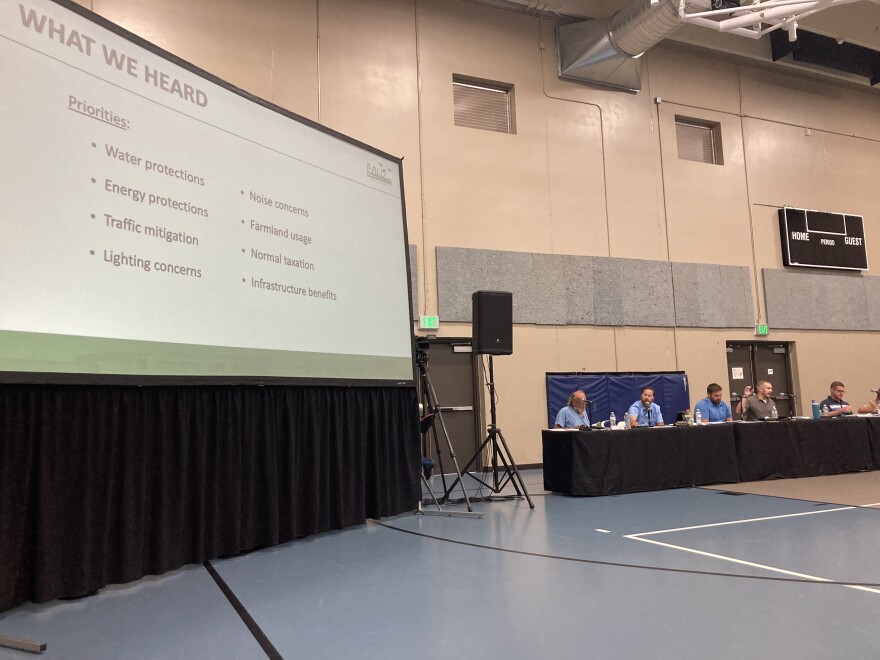 Palo City Council holds a public hearing for a data center ordinance on July 13, 2026.