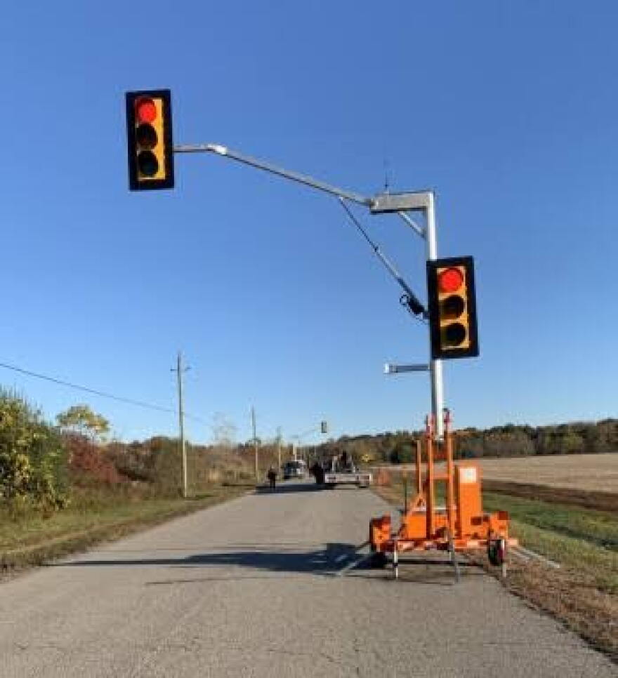 portable traffic signals
