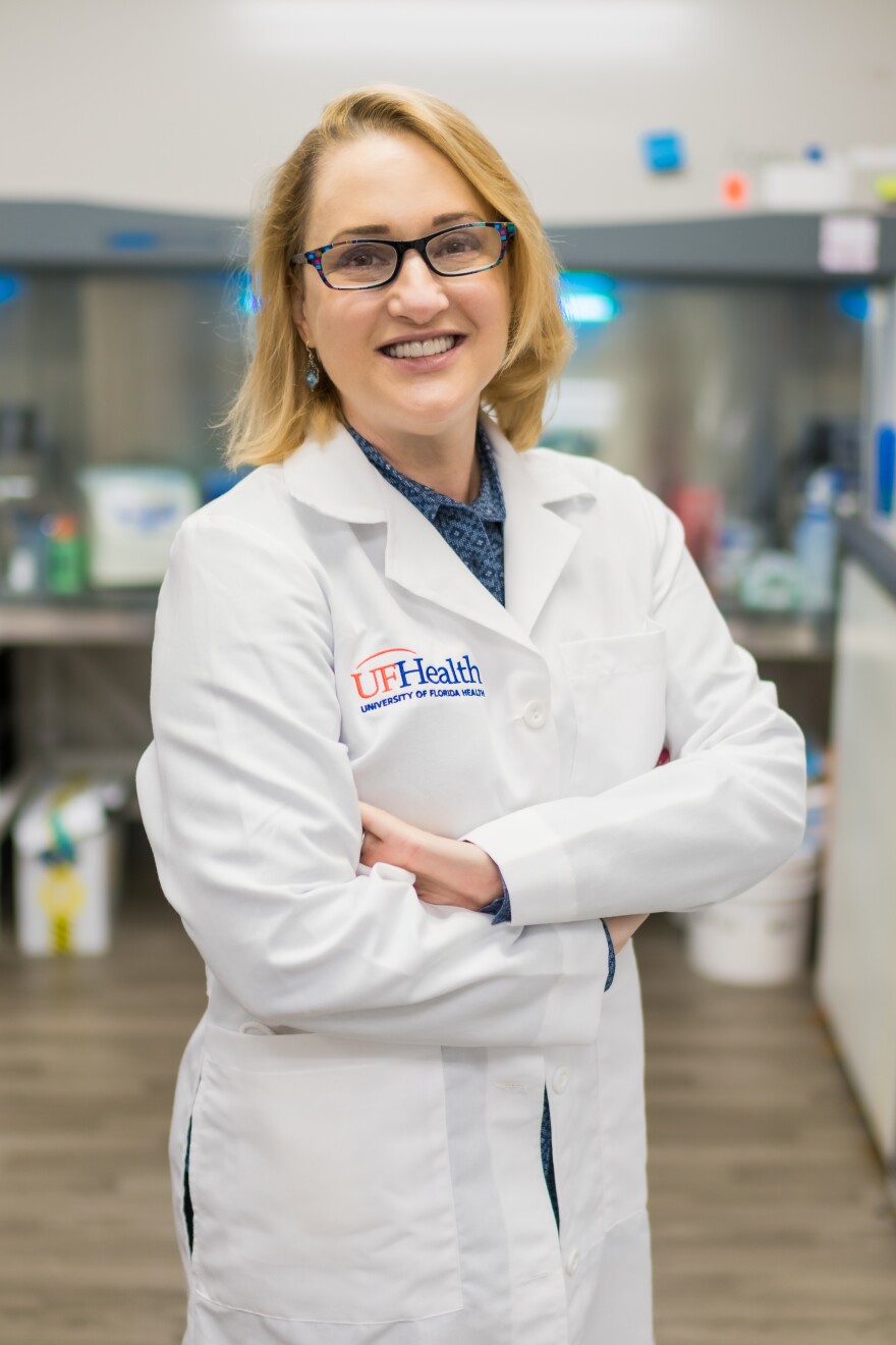 Dr. Nicole Iovine, infectious disease expert and chief hospital epidemiologist at UF Health Shands Hospital