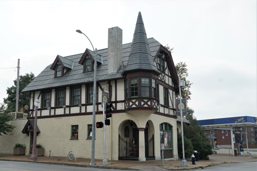 The Feasting Fox restaurant sits in a historic building in Dutchdown, built by Adolphus Busch in the early 1900s. 