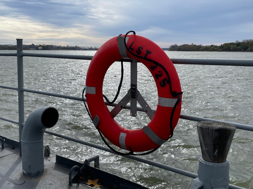 Aboard LST 325 on Veterans Day 2025