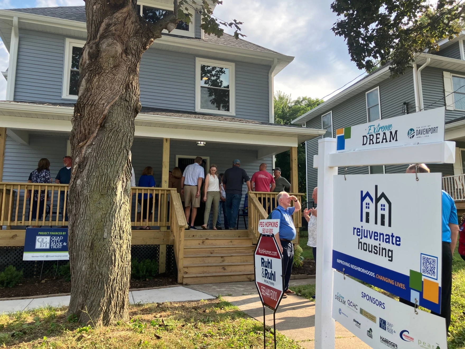 Rejuvenate Housing celebrates restored Davenport home, and new $1-million grant