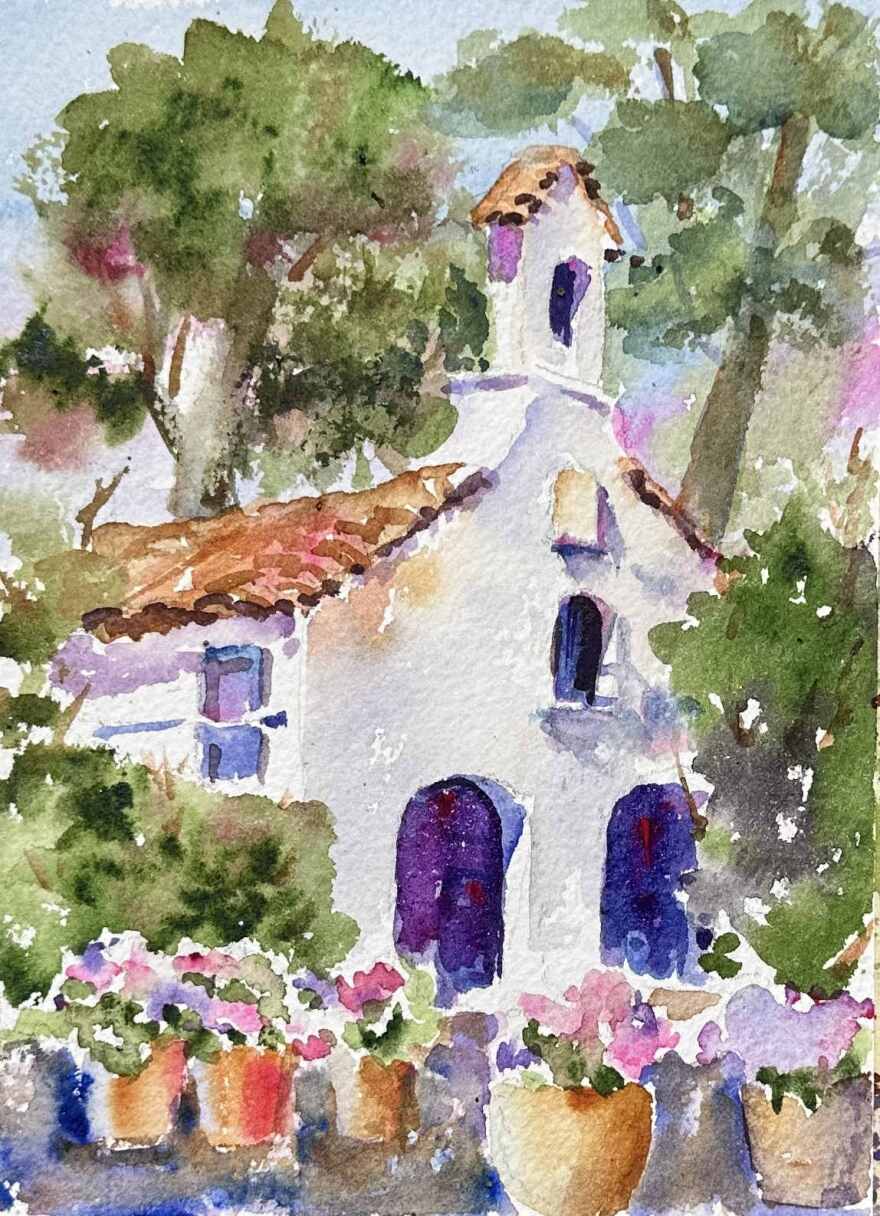 Judith Chinski painting