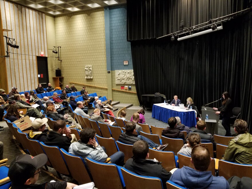 Public comment underway on draft marijuana laws for Massachusetts. The first session held by the Cannabis Control Commission took place at Berkshire Community College in Pittsfield, Massachusetts, on Monday, February 5, 2018. 