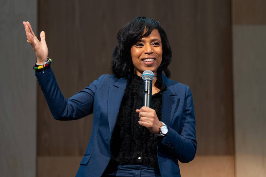 Angela Alsobrooks. (Kylie Cooper/The Baltimore Banner)