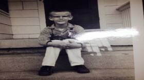 Howard Wilkinson, circa 1964, after having earned honorary degree in applied politics in his grade school playground.