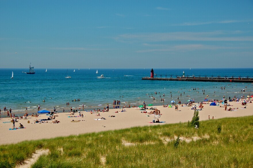 South Haven beach